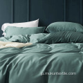 優れた高品質の綿の純粋な色の4ピースの寝具セット